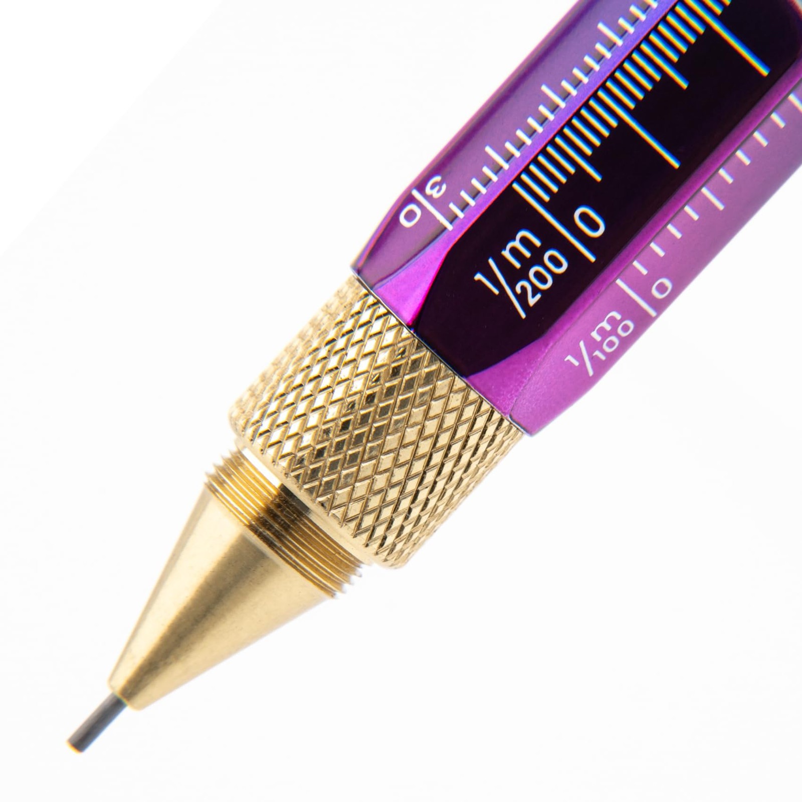 USA 9-in-1 Tool Mechanical Pencil in Rainbow – PVD-Coated Multifunctional Pen…