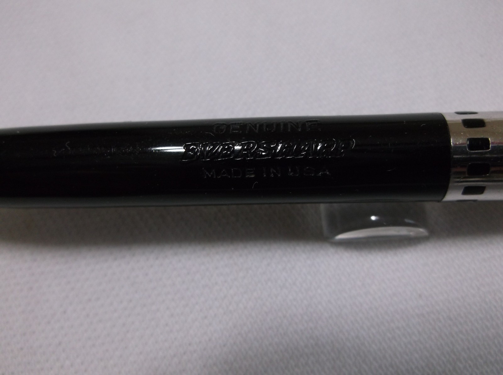 VINTAGE WAHL EVERSHARP CORONET BLACK / CHROME REPEATER PENCIL / 1.18 mm LEAD