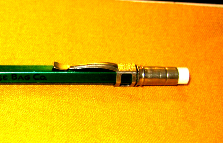 VTG. 5 1/4″ LONG GREEN SCRIPTO MECHANICAL PENCIL 4-47 W/NO ADVERTISING