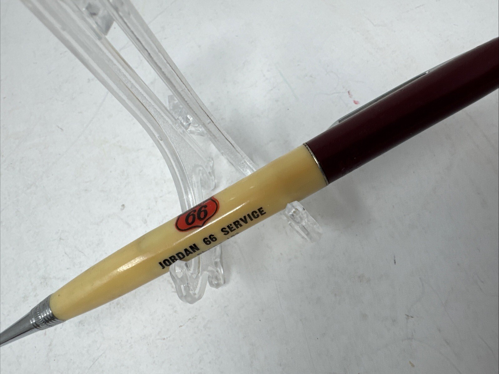 Vintage Phillips 66 Ritepoint Mechanical Pencil Advertising Jordan 66 Rifle CO