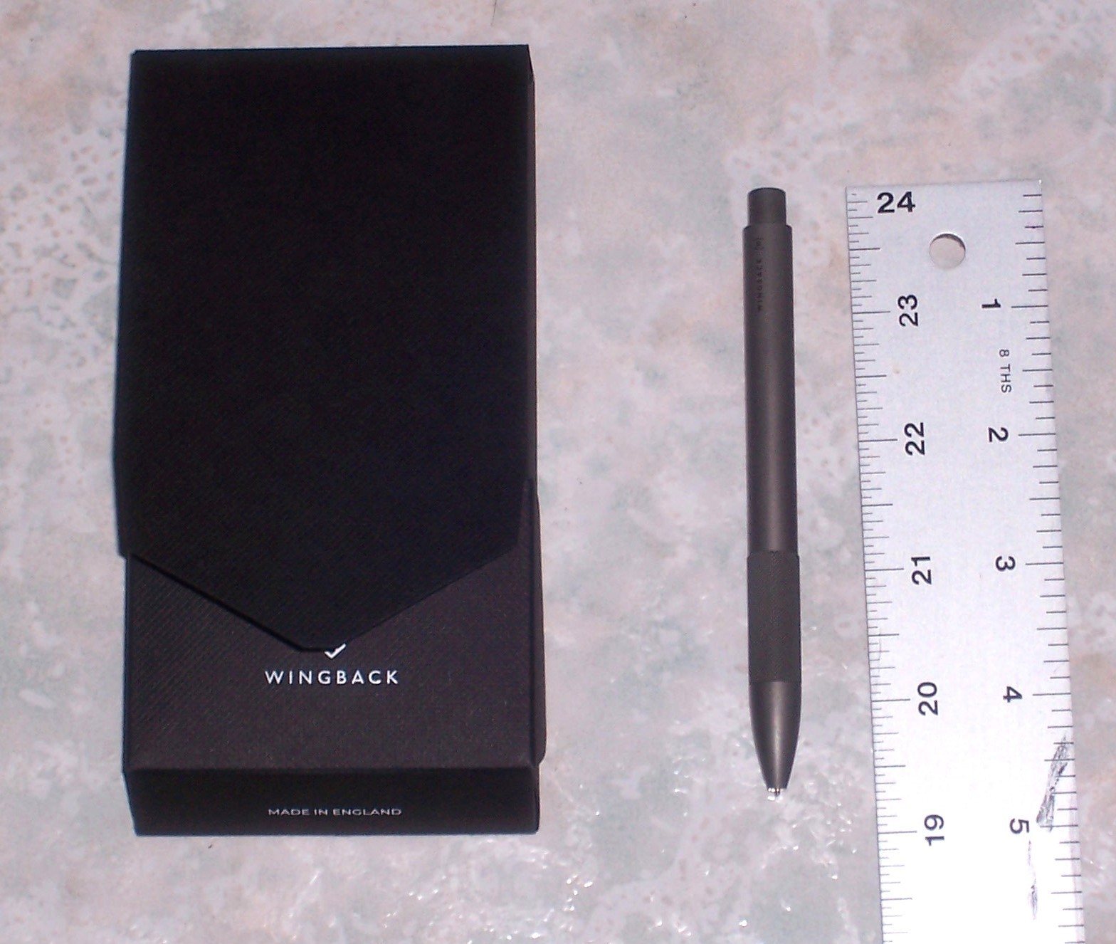WINGBACK 0.5MM MECHANICAL PENCIL MATT BLACK LIMITED