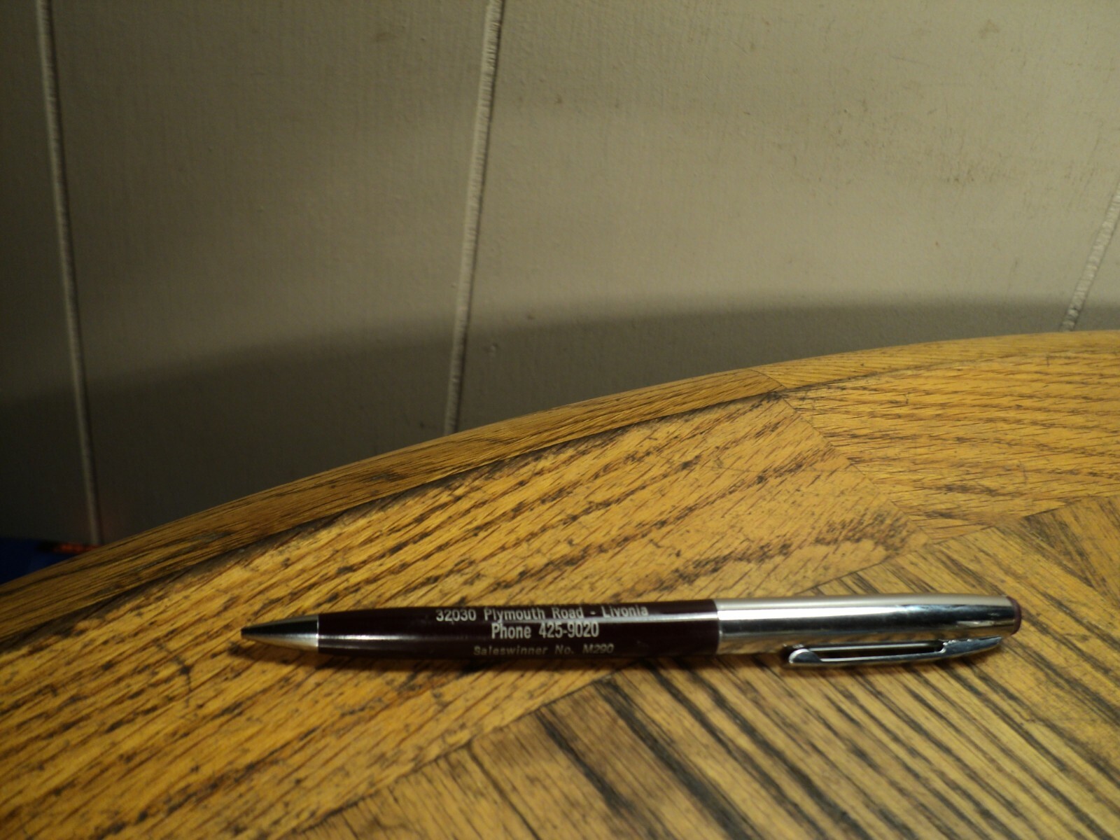 Vintage Mechanical Pencil Advertising Omar’s Auto Parts Livonia Sample M290