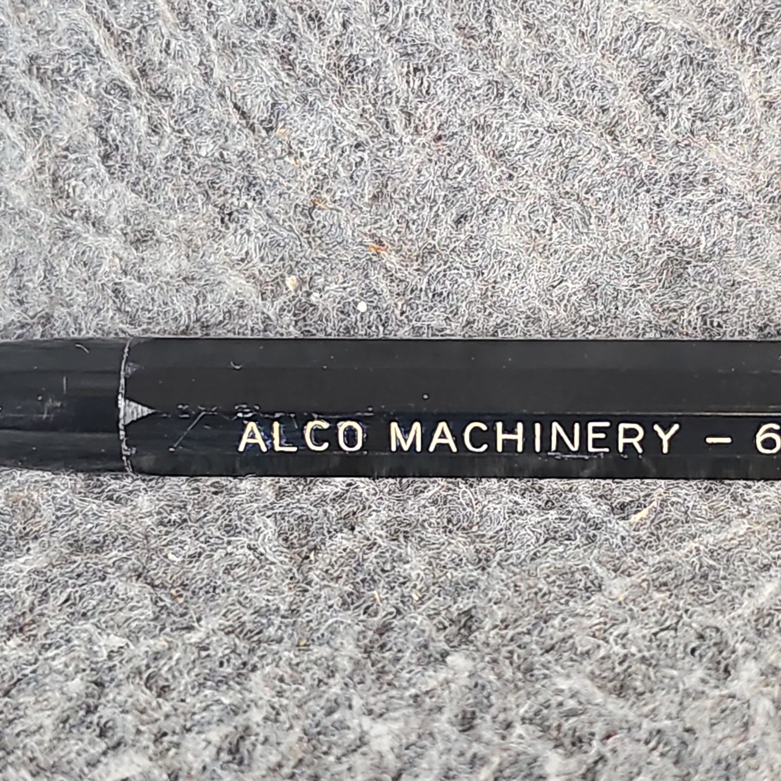 Vintage Autopoint Twinpoint Mechanical Pencil Alco Machinery Epworth Red Black