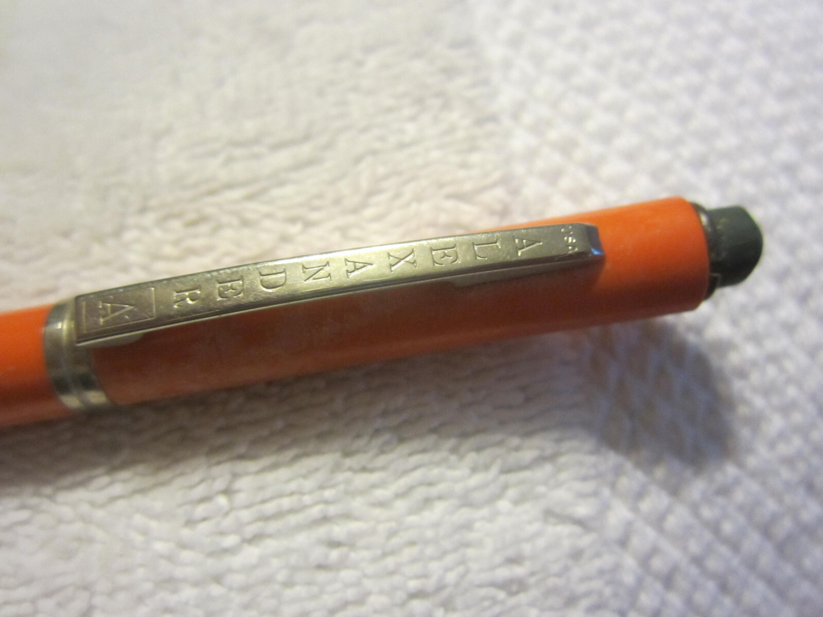 1 Farmers Mutual Hail Insurance Ad Mechanical Pencil, Flack Metamora Ohio VTG