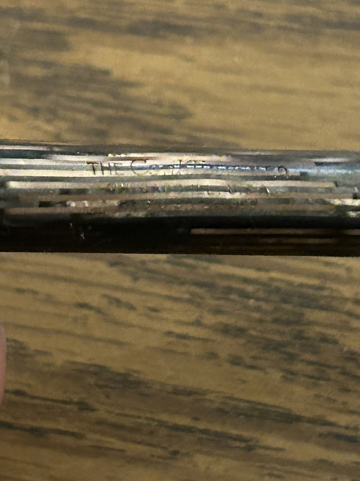 Antique Conklin Copper / Brown Striated Mechanical Pencil Chicago