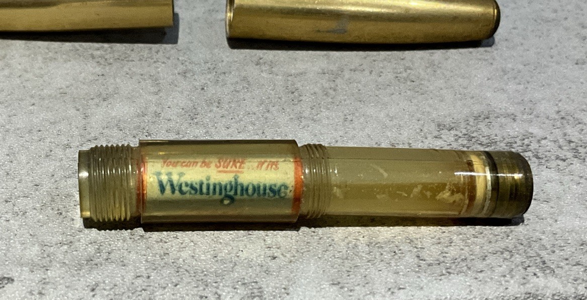 Vintage Westinghouse Sealed Beam Lamps Floaty Mechanical Pencil PARTS or REPAIR