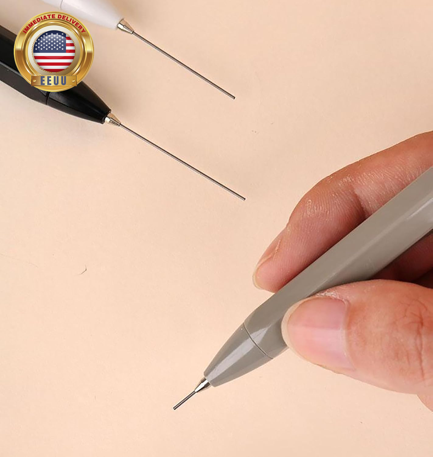 4 Pcs Mechanical Pencils with 80 Pcs Pencil Leads, 0.7Mm Pencil Leads and Random