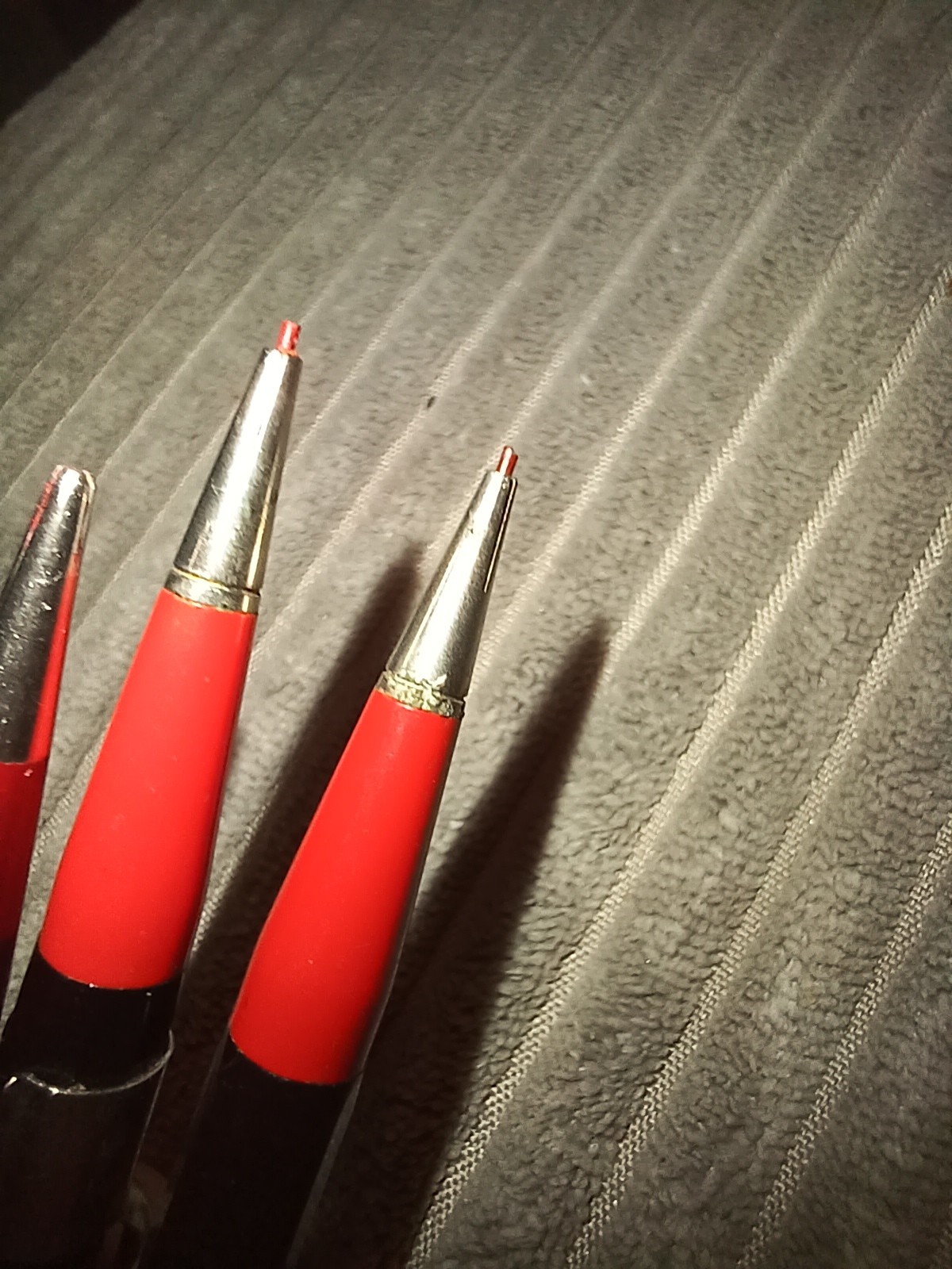 6 VTG Mechanical Pencils Skilcraft US Government 3 Double Ended Red/Black Read