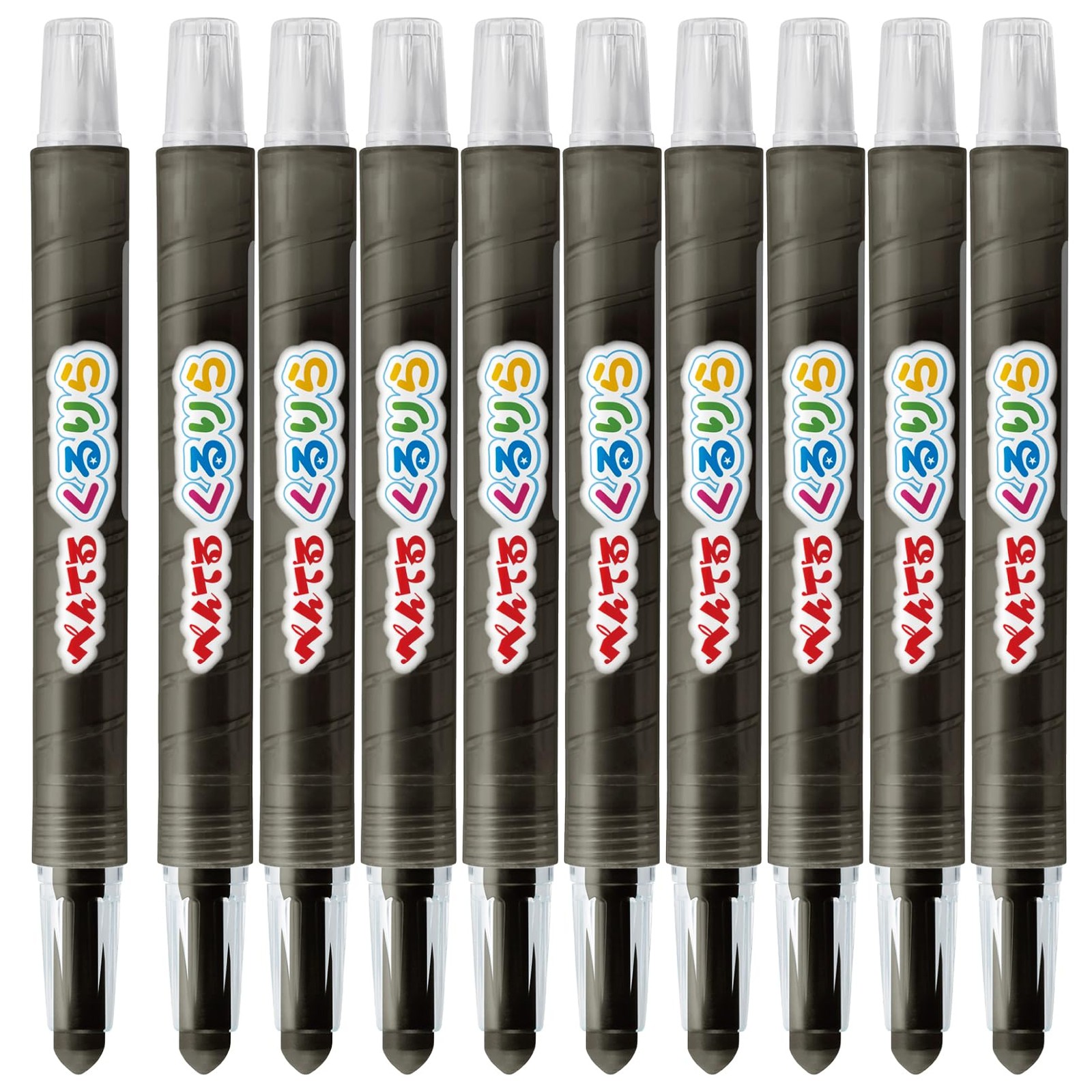Pentel Kururira Color Pencil, Single Color, Black, GTW2-T28