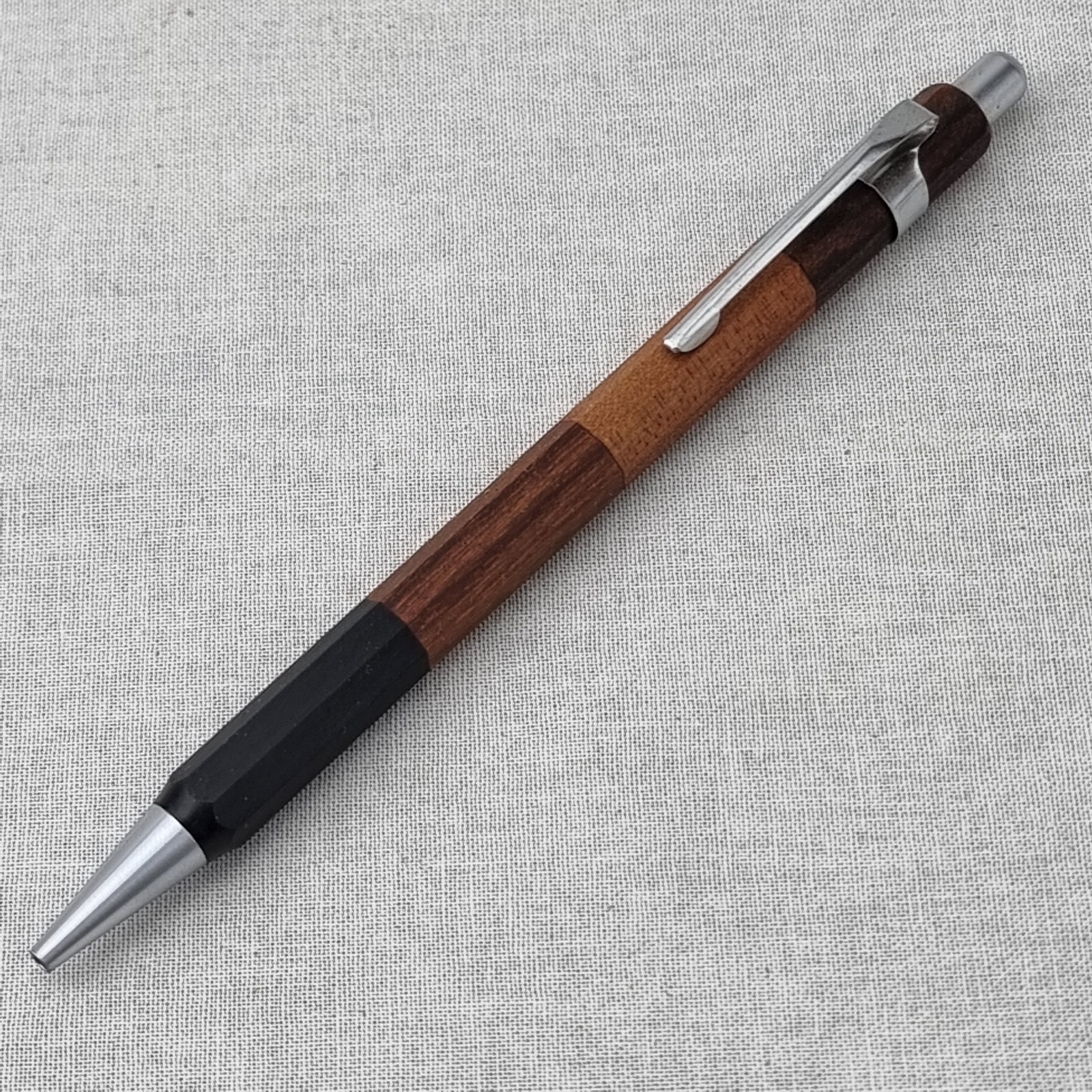 Hand Crafted 2.0mm Mechanical Pencil with Octagonal Wood Barrel
