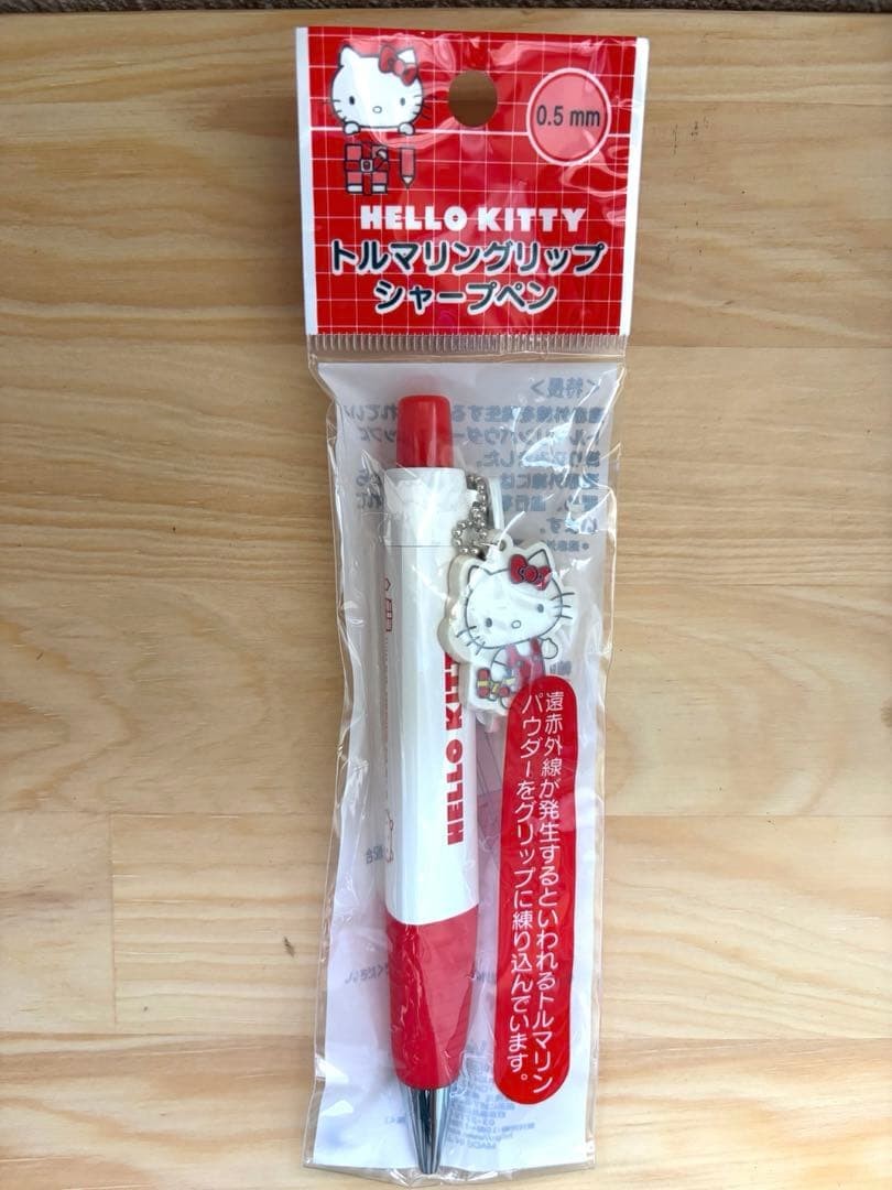 [New/unopened] Tourmaline grip mechanical pencil with mascot, made in 2004