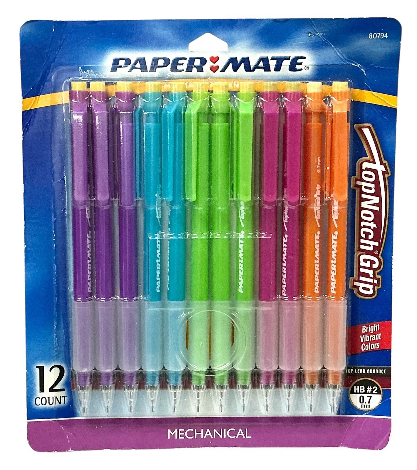 2004 Paper Mate Clickster 0.5 mm Mechanical Pencils – 10 Pack New Vintage