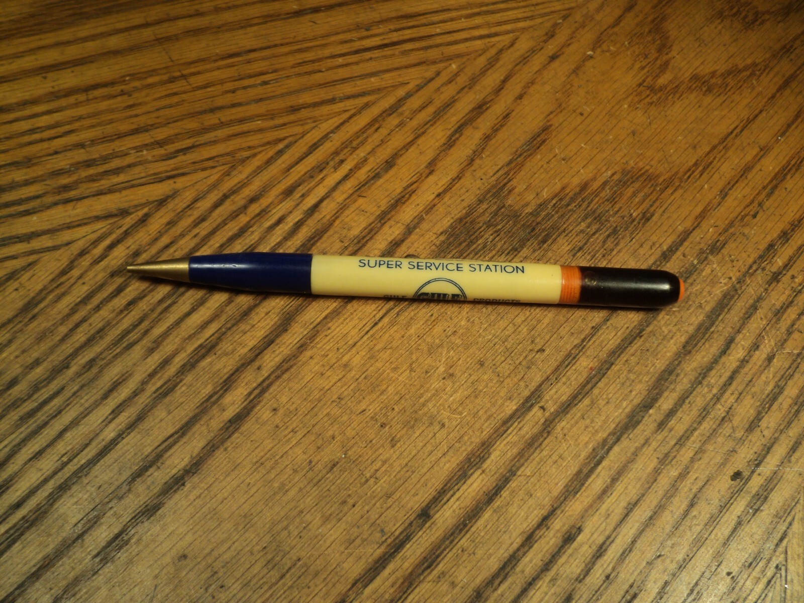 Vintage Ritepoint Mechanical Pencil Gulf Products 5-9/16″ Long Oil Cap