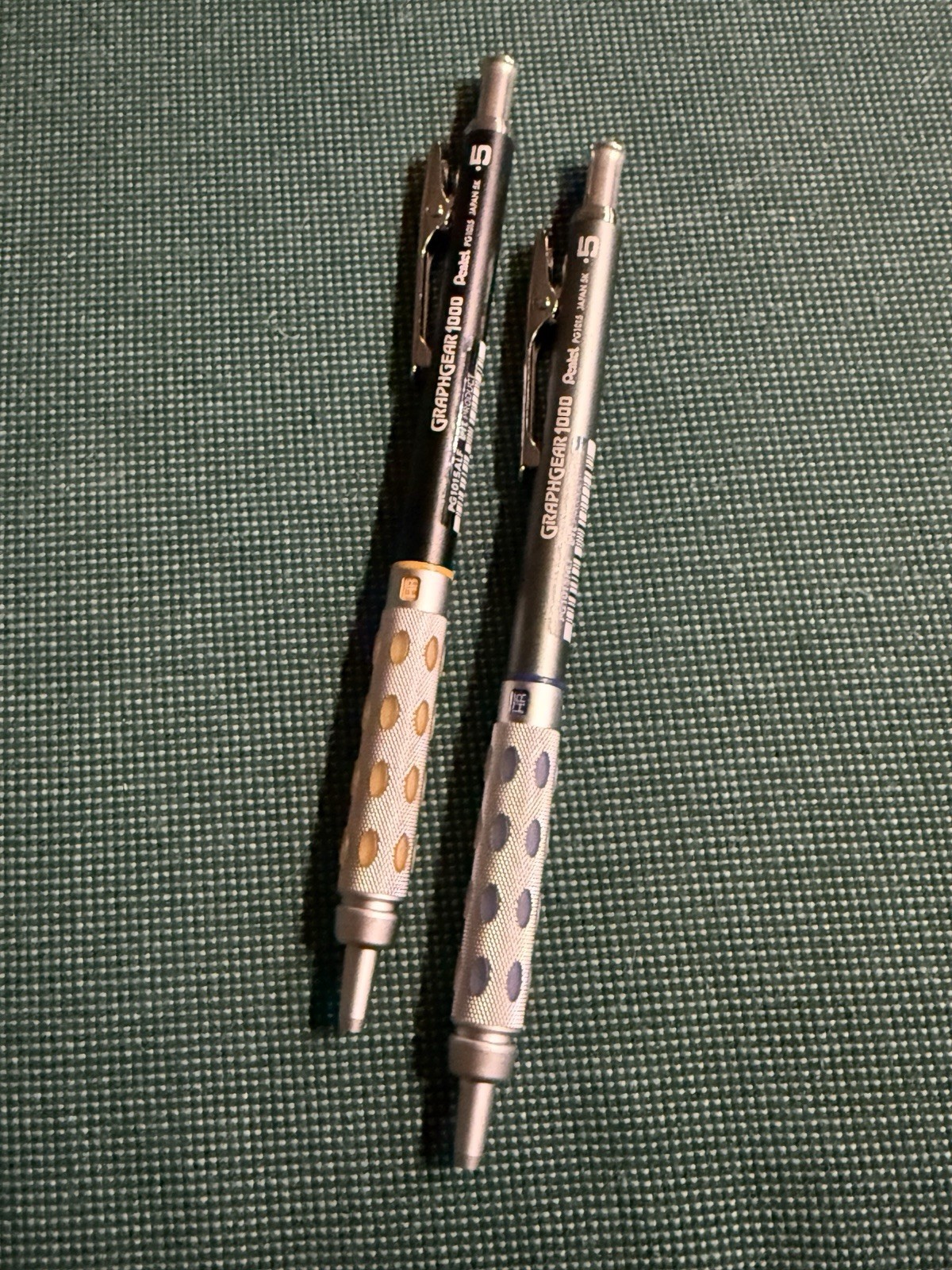 GraphGear 1000 Mechanical Pencil 0.5mm Loft Exclusive Color Pentel 2-Pack
