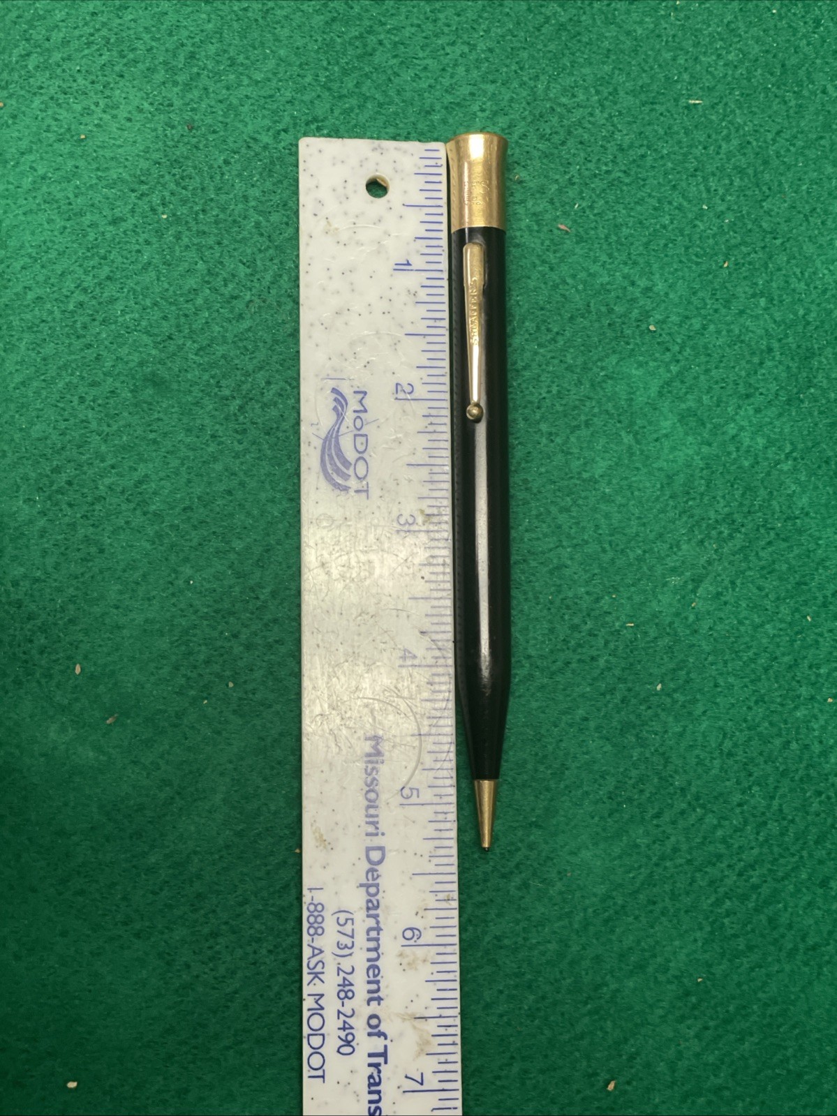 Sheaffer’s Gold Filled Top Black & Gold Mechanical Pencil Works, personailized