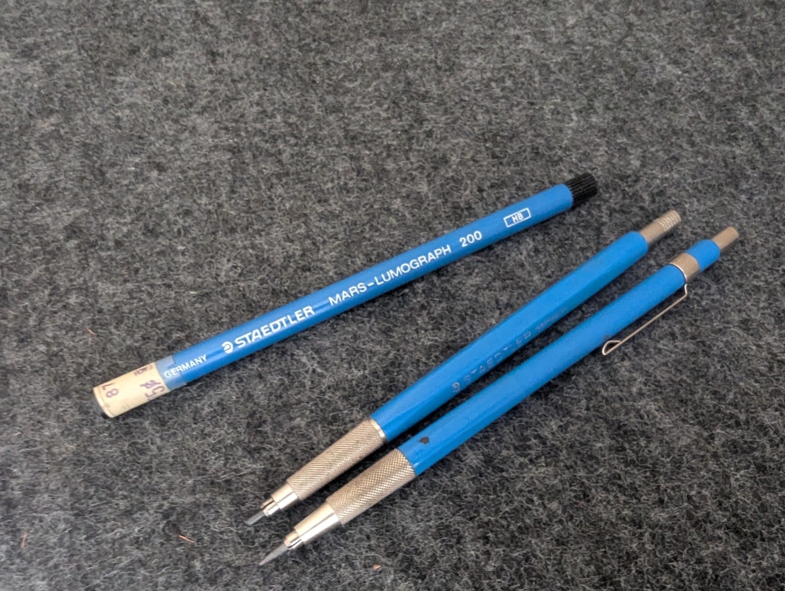 vintage staedtler mars technico 780 + 782 GERMANY drafting pencil