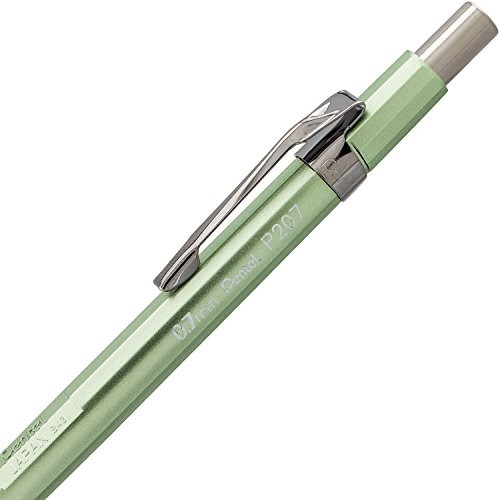 Pentel Sharp Mechanical Pencil (0.7mm) Metallic Barrels, Assorted Colors