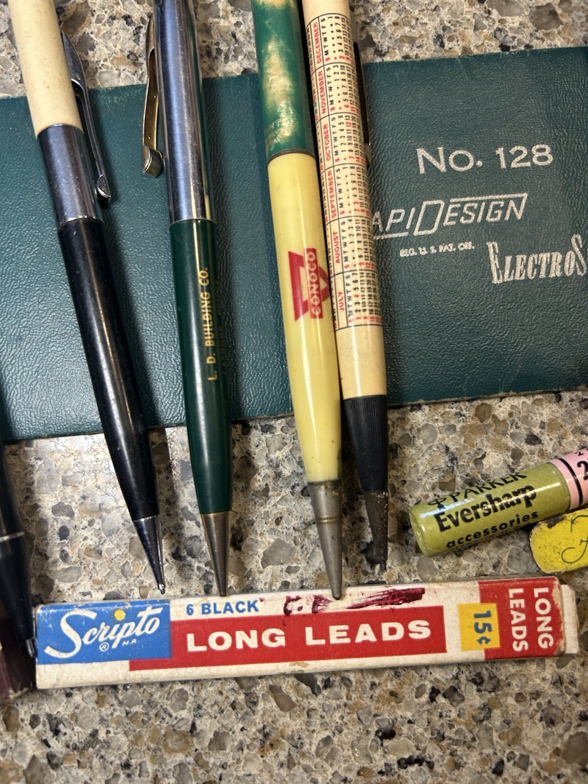 Vintage Drafting Pencil Lead Lot – Koh-I-Noor, Faber, Script, Mechanical Pencils