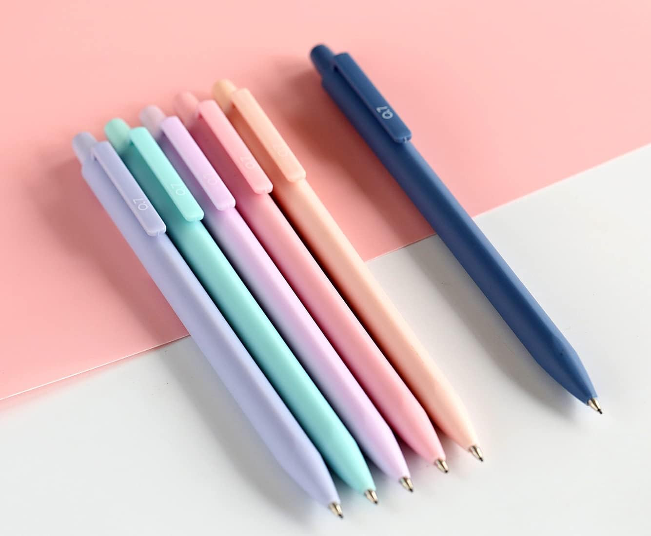 Solid Colors Mechanical Pencils 0.7Mm Triangle Shape Automatic Pencil for Writin