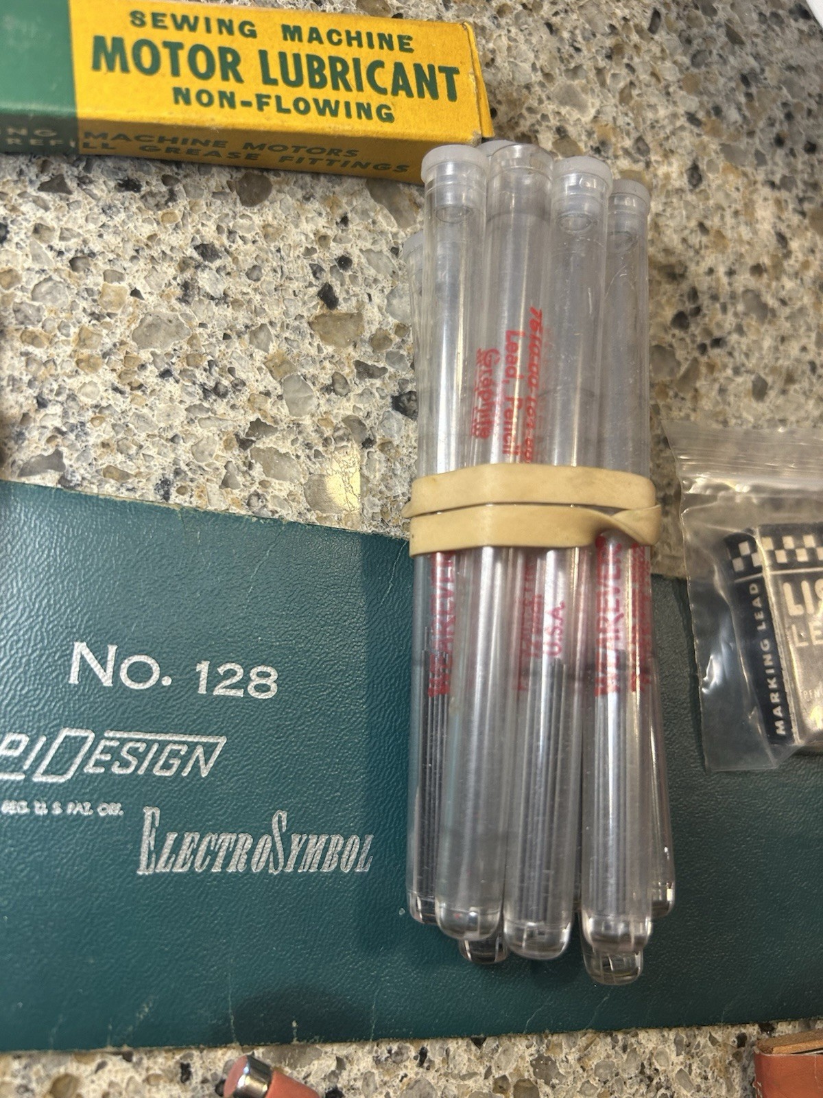 Vintage Drafting Pencil Lead Lot – Koh-I-Noor, Faber, Script, Mechanical Pencils