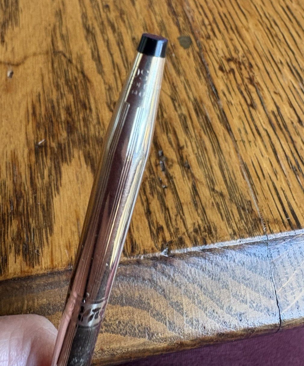 VTG 1/20 14kt Gold Filled VTG CROSS Pencil with refills -useable collectable