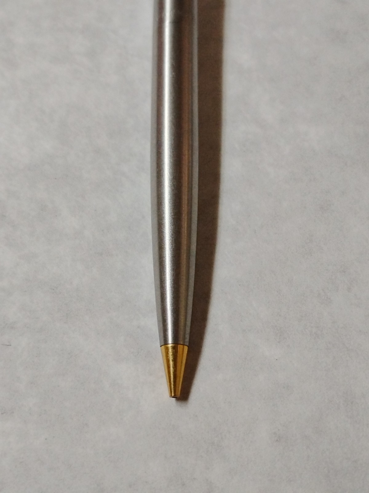 Vintage Parker Mechanical Pencil Silver Chrome & Gold Arrow Clip Works #M4