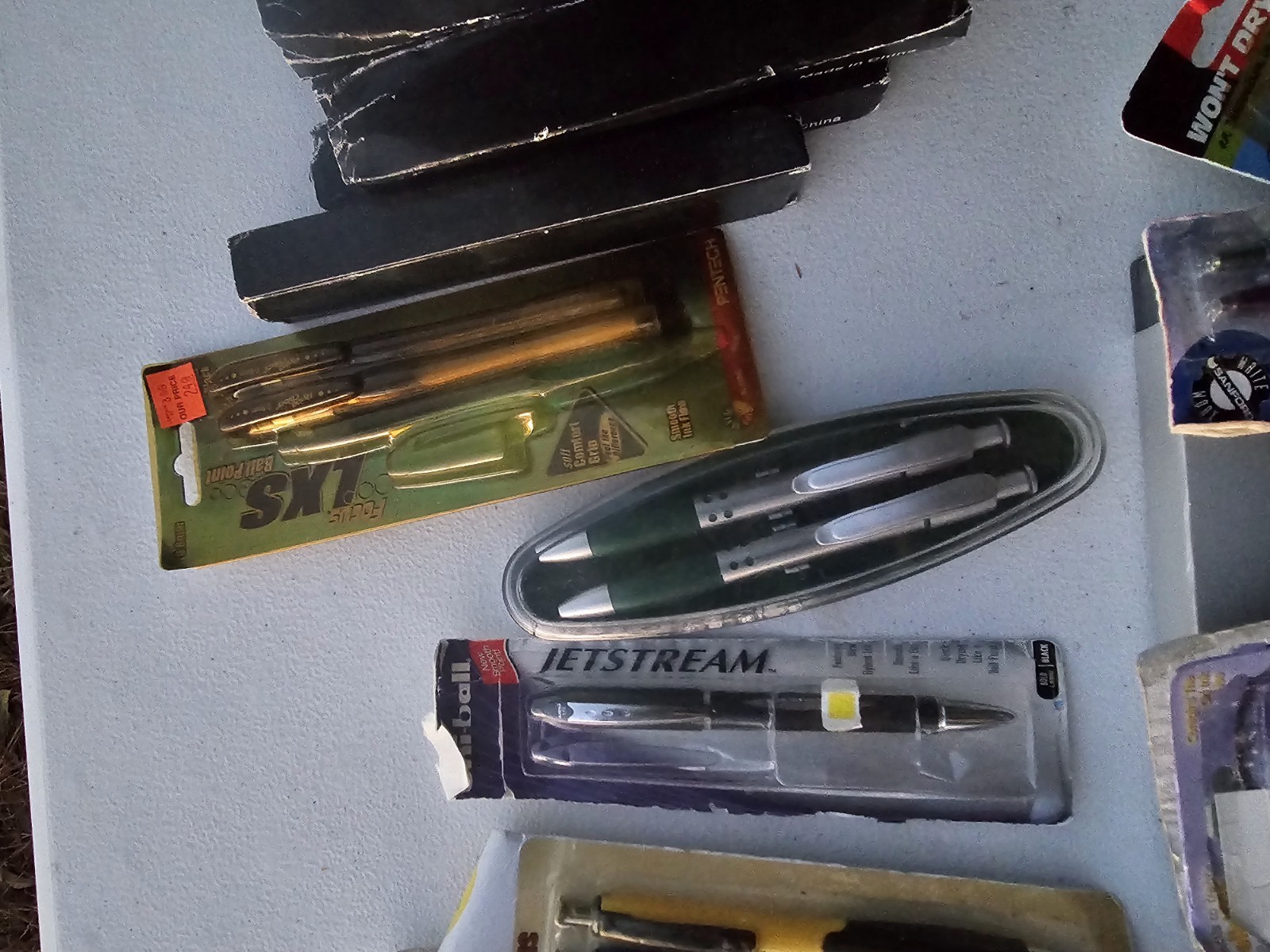 Mechanical Pencils & Pens Advertisement HUGE LOT Click NOS Vintage 1970s To 00s