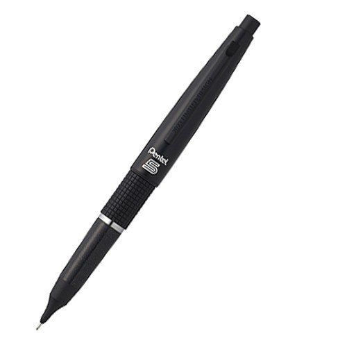 Pentel Kerry 0.5mm Mechanical Pencil All Black Limited Edition P1035L-AAO NEW