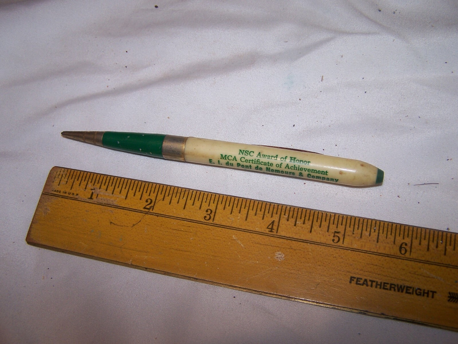 1955 Vintage E.I. DU PONT DE NEMOURS Mechanical Pencil DANA PLANT – B.F. Bell