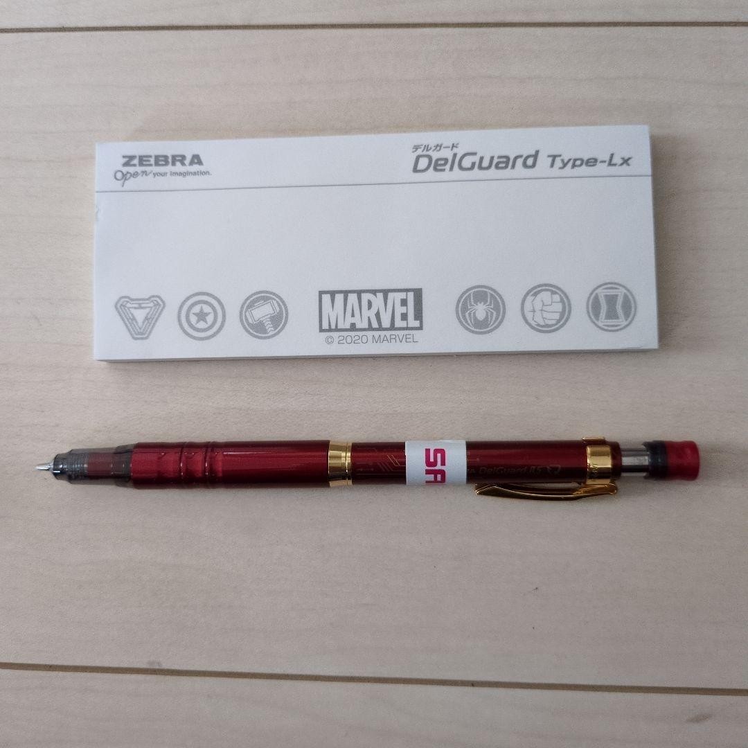 MARVEL mechanical pencil 3 piece set with fixtures and samples