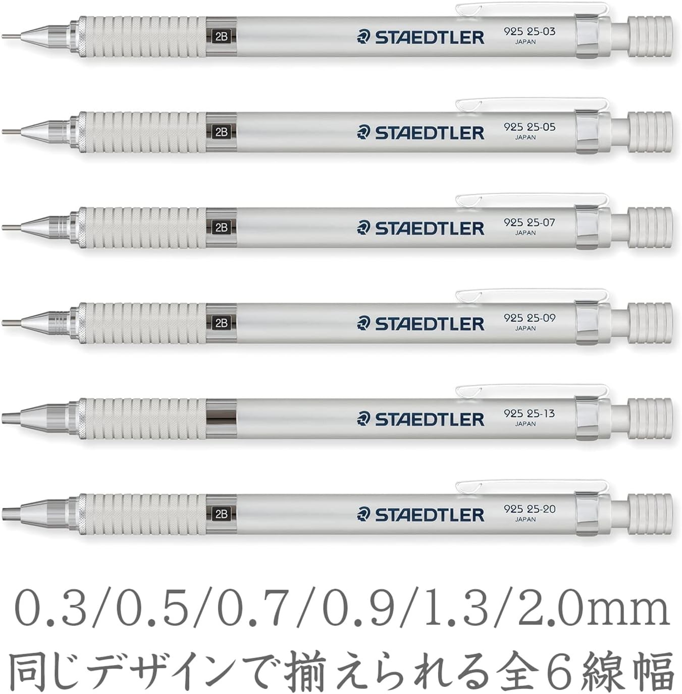 Staedtler 0.5mm Mechanical Pencil Silver Series 1 Count (Pack of 1),