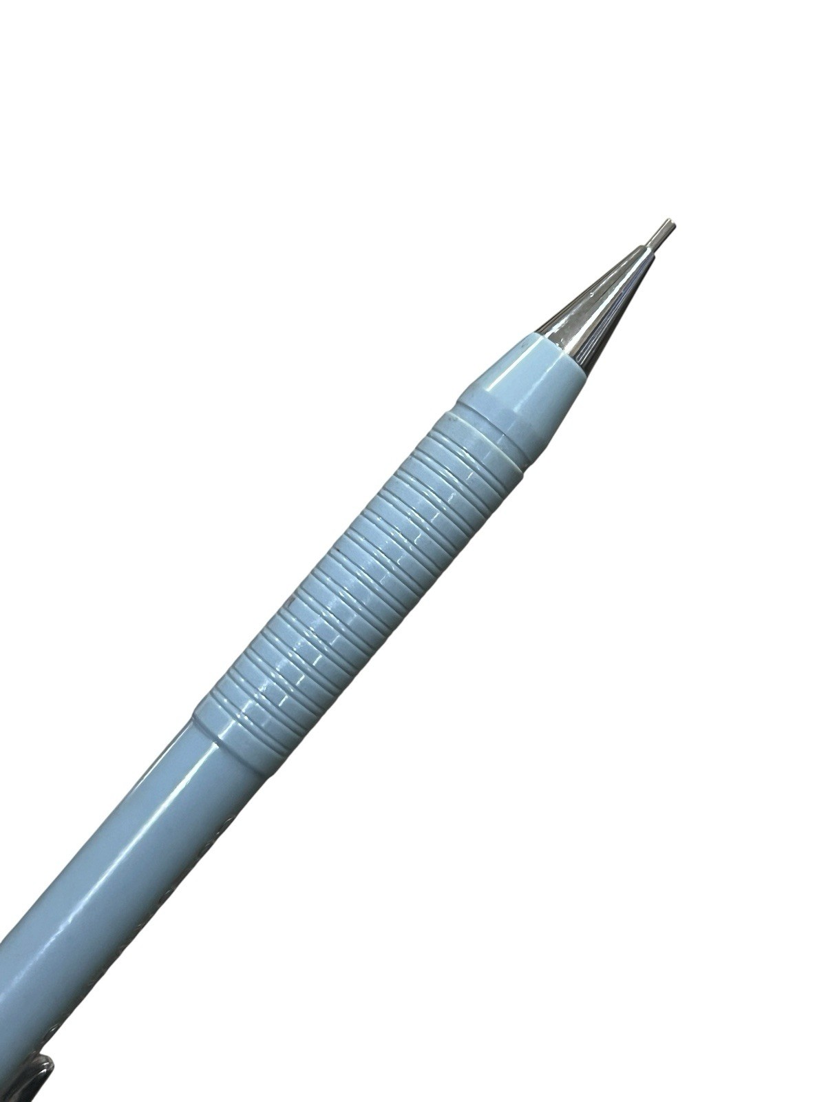Vintage Powder Blue Colormatics Faber Castell 0.7mm Silver Chrome Pencil
