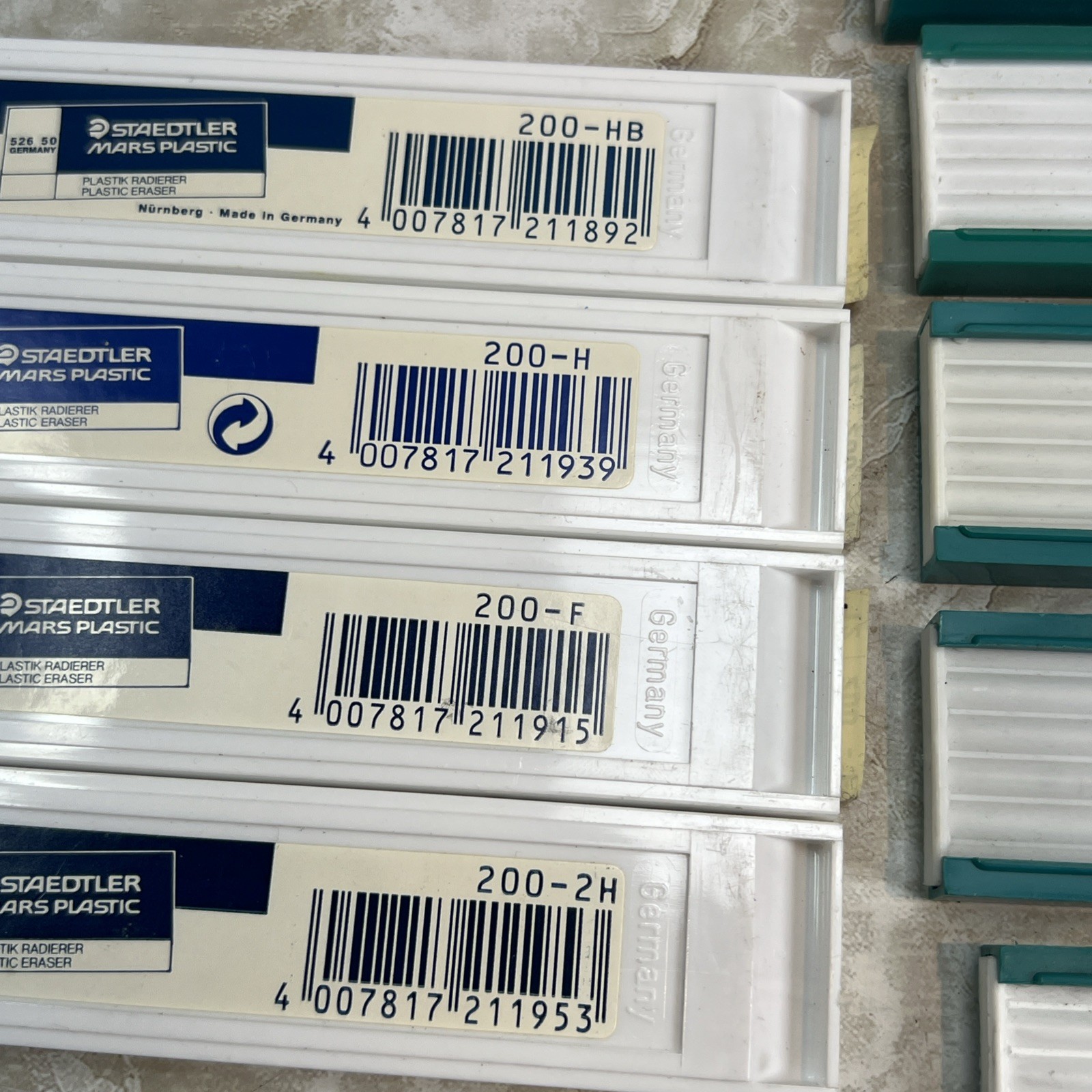 Lot Of Berol Turquoise Eagle & Staedtler Drawing Leads/Pencils Germany Artwork