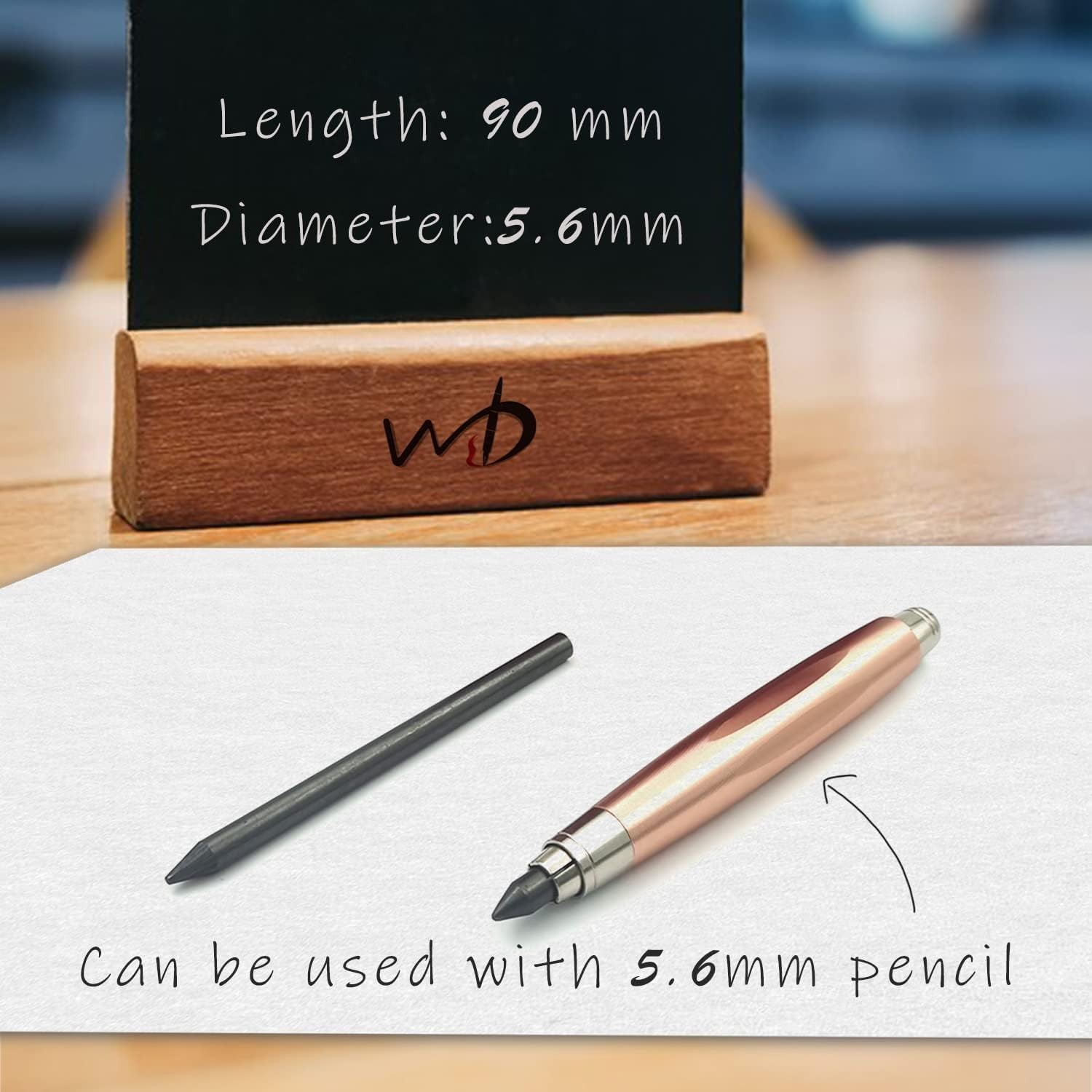 Fine 2B Graphite Pencil Leads 5.6mm – Versatile Pack of 12 for Drawing & Writing
