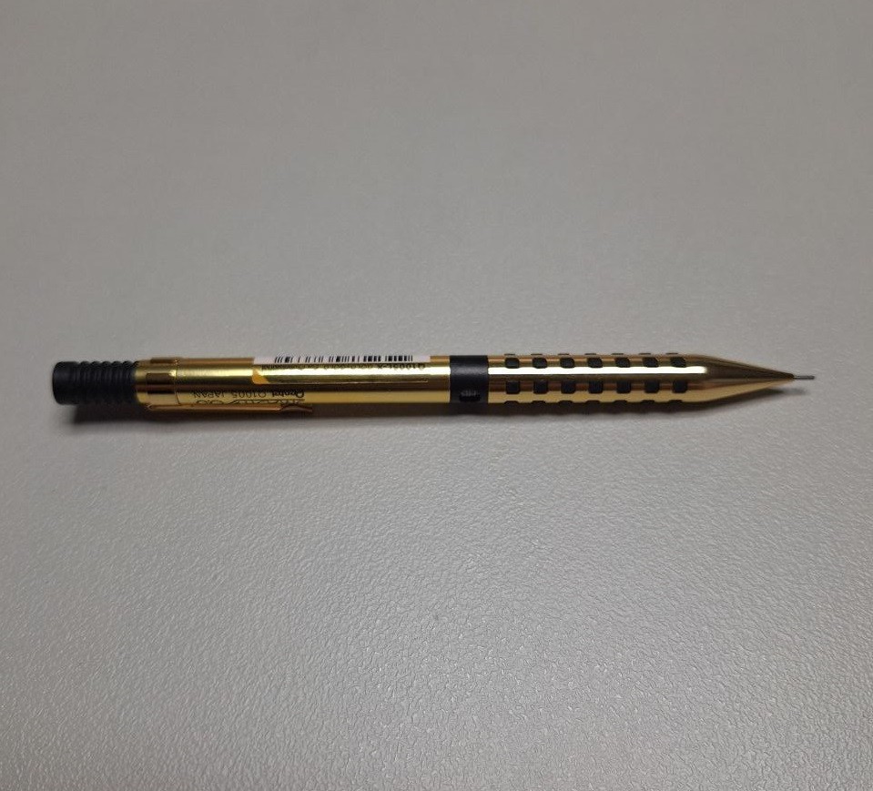 SMASH Pentel Mechanical Pencil Gold+Gold Professsional Limited Edition Q1005L-X