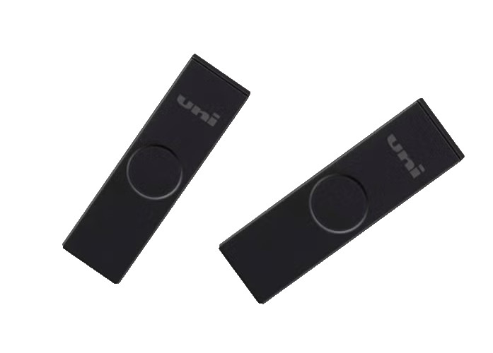 Uni 0.5mm HB Lead Refill Limited Matt Black Metal Case Mitsubishi Pencil Japan