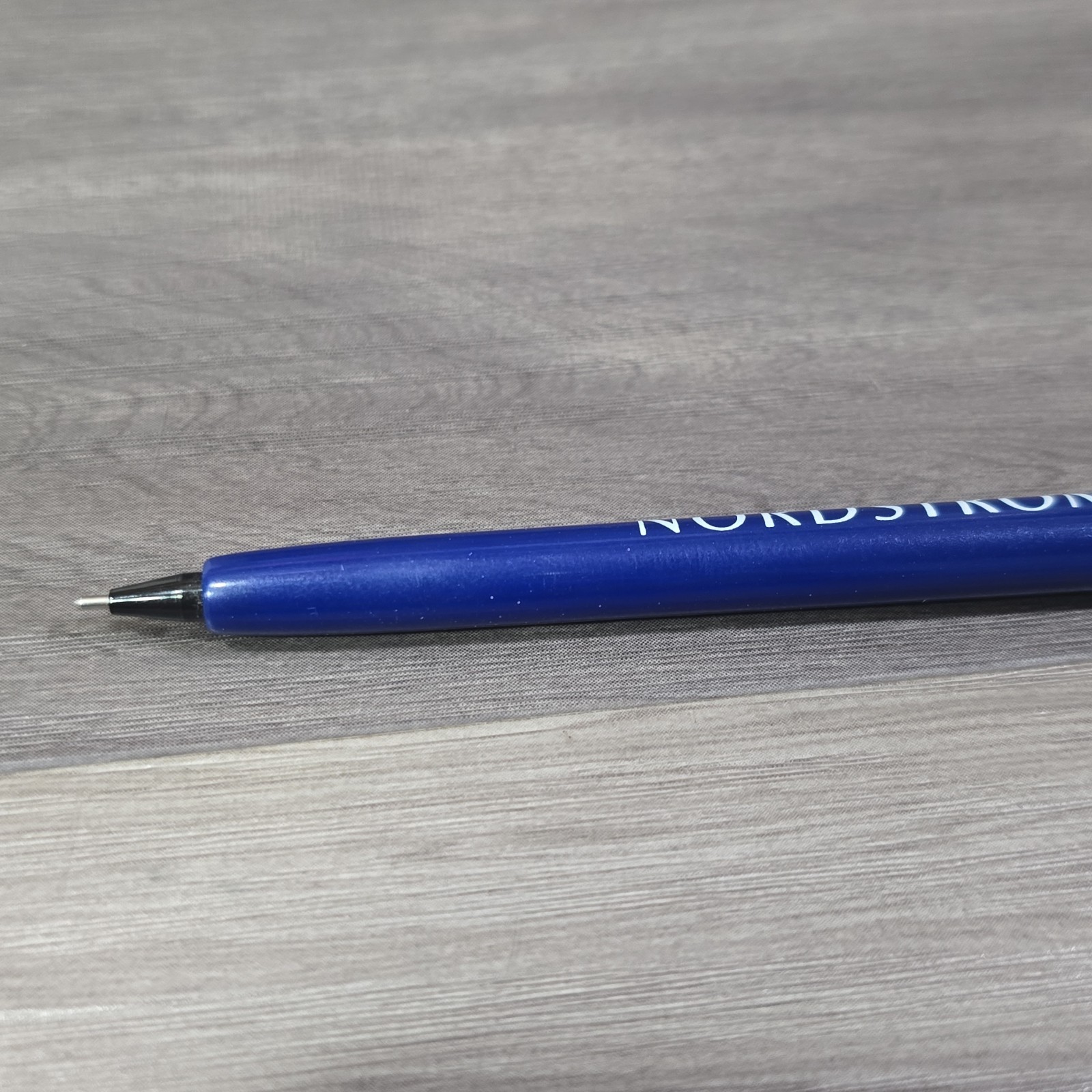 Vintage Nordstrom Mechanical Pencil Advertising Help Desk blue