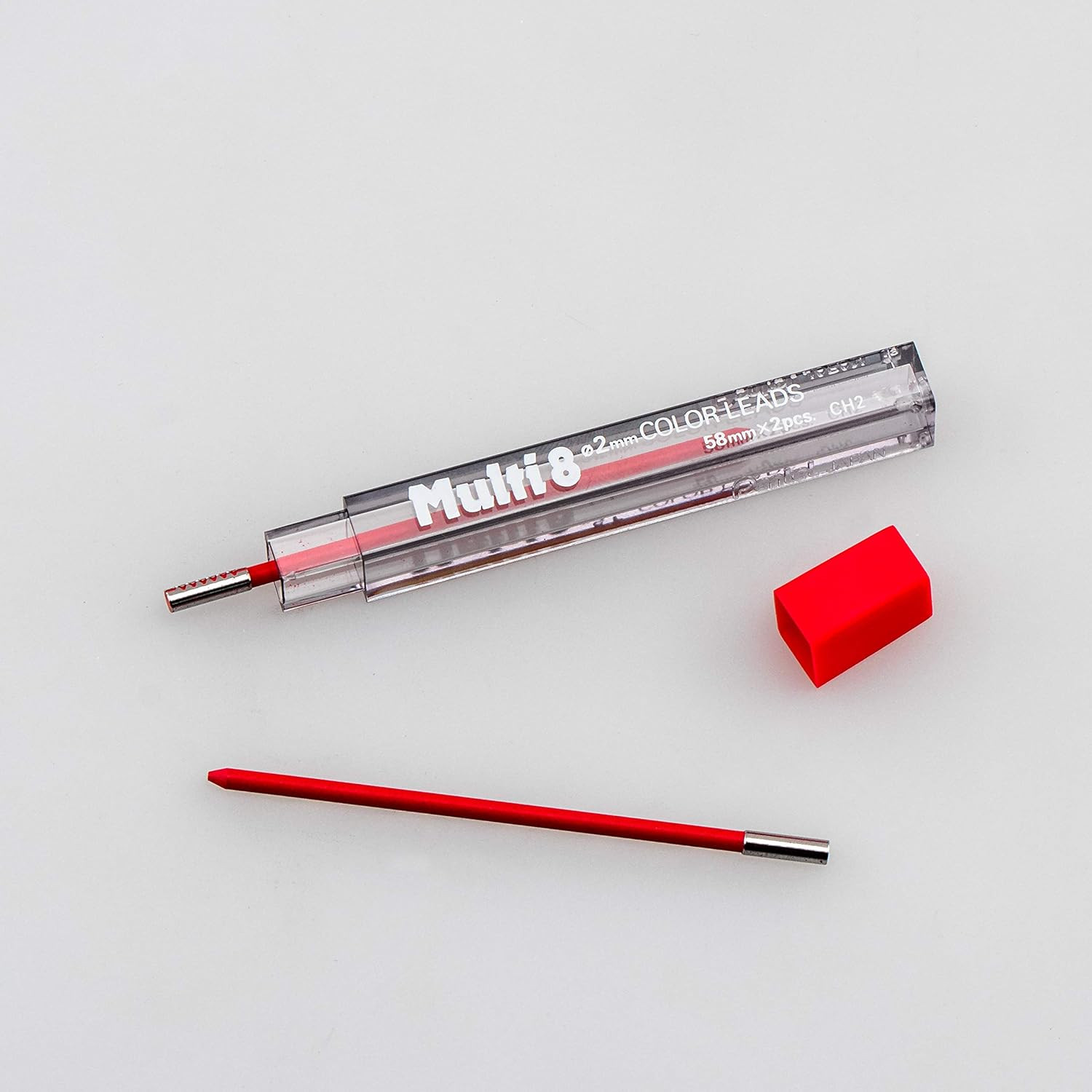 Arts 8 Colour Pencil Lead Refill, Red, 24 Pieces of Lead (CH2-B), Blue