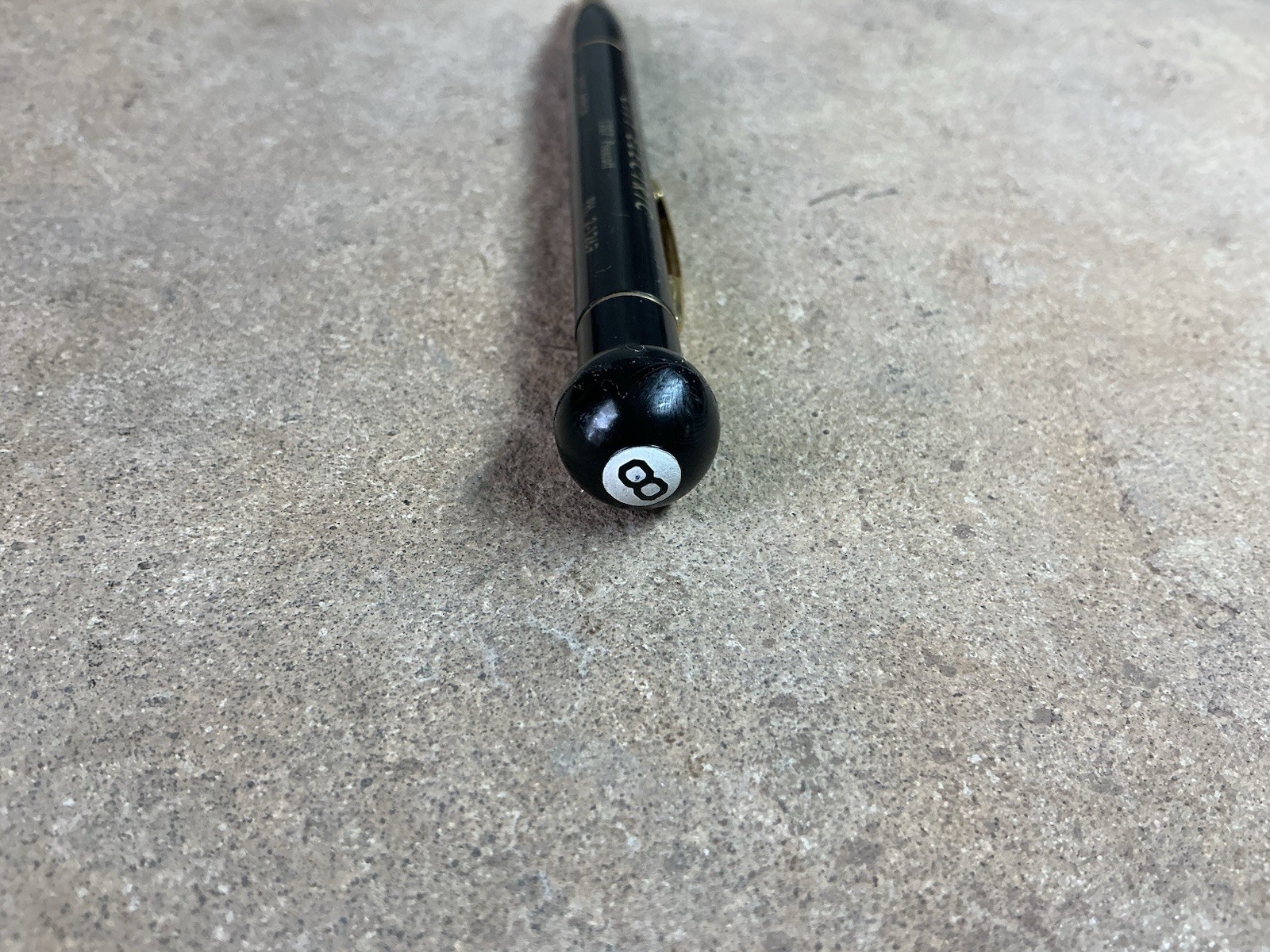 Vtg Ad Mechanical Pencil 8 Ball Cap, City Electric Ann Arbor Old Mail Tube 6¢