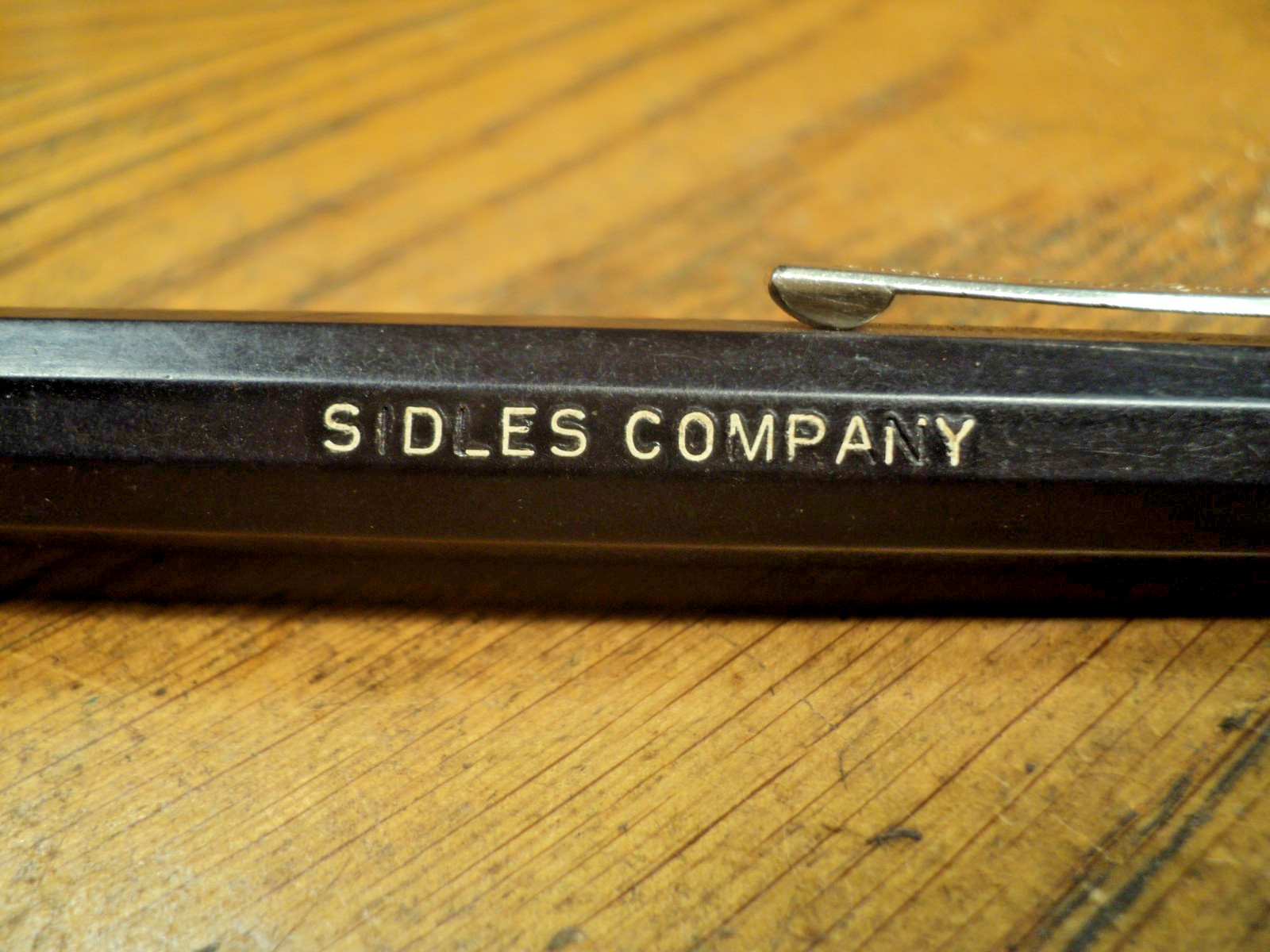 Vintage Autopoint Mechanical Pencil Advertising Sidles Company 5-5/8″ USA A