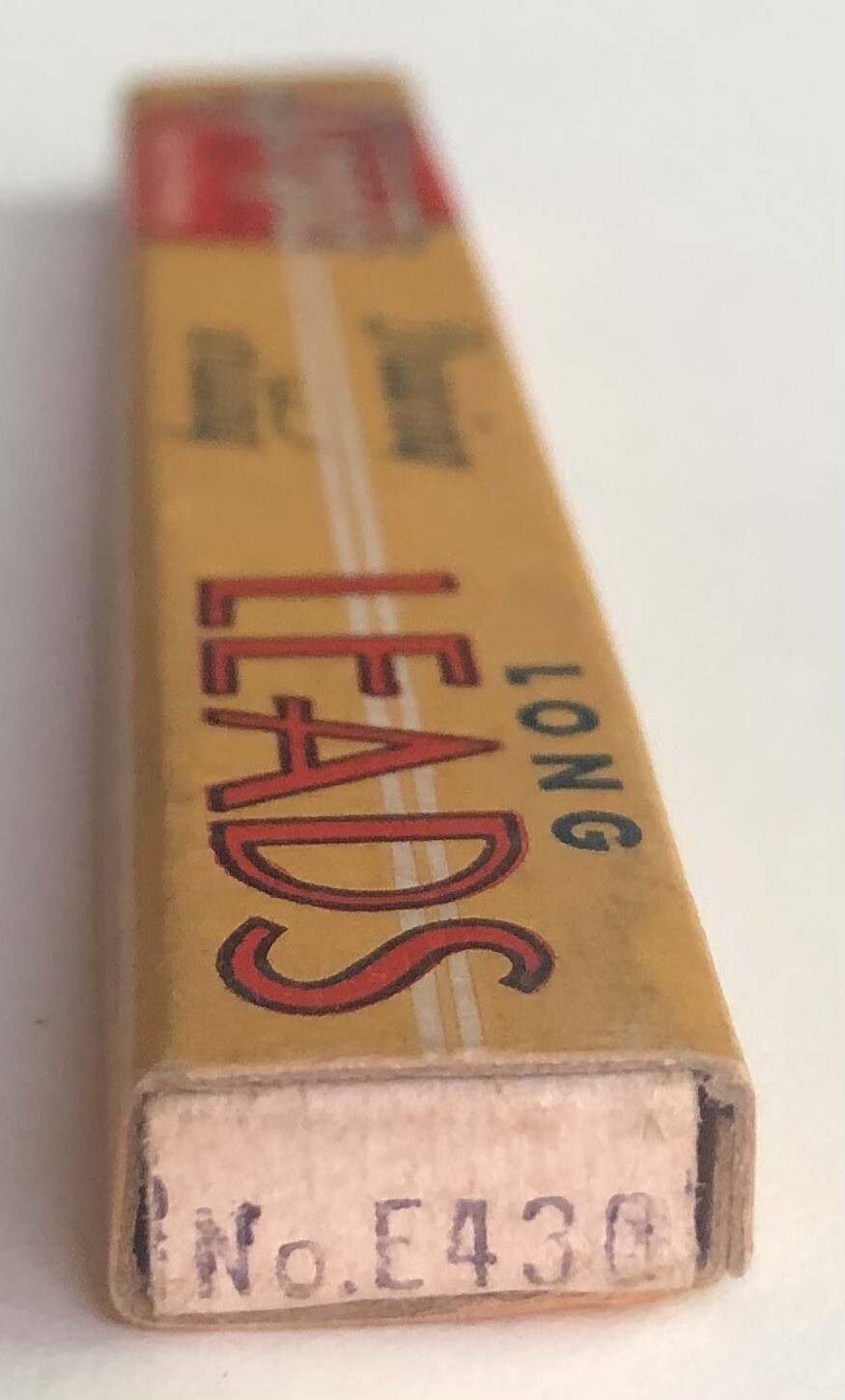 Vintage Scripto HB 1.18mm Long Strong Mechanical Pencil Lead NOS 6 Pack USA
