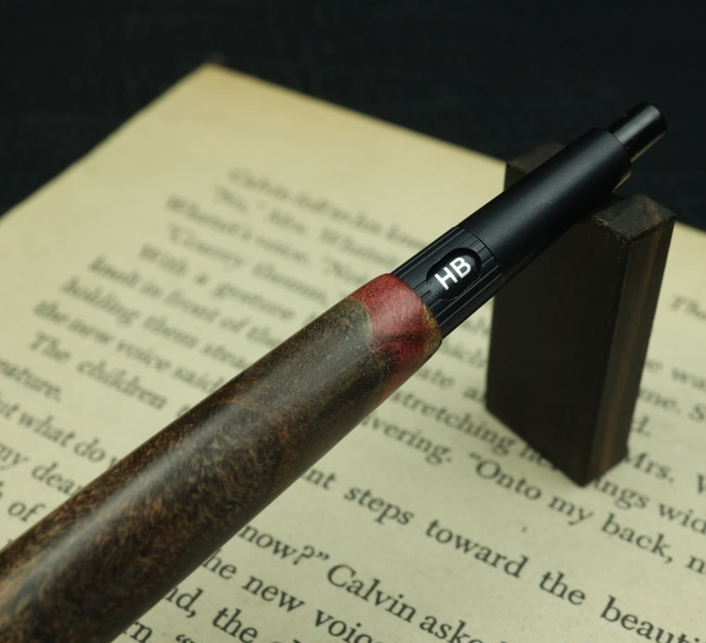 PENTEL PG5 Custom Mechanical Pencil Streamline Maple Burl Wood HANDMADE WOOD PEN
