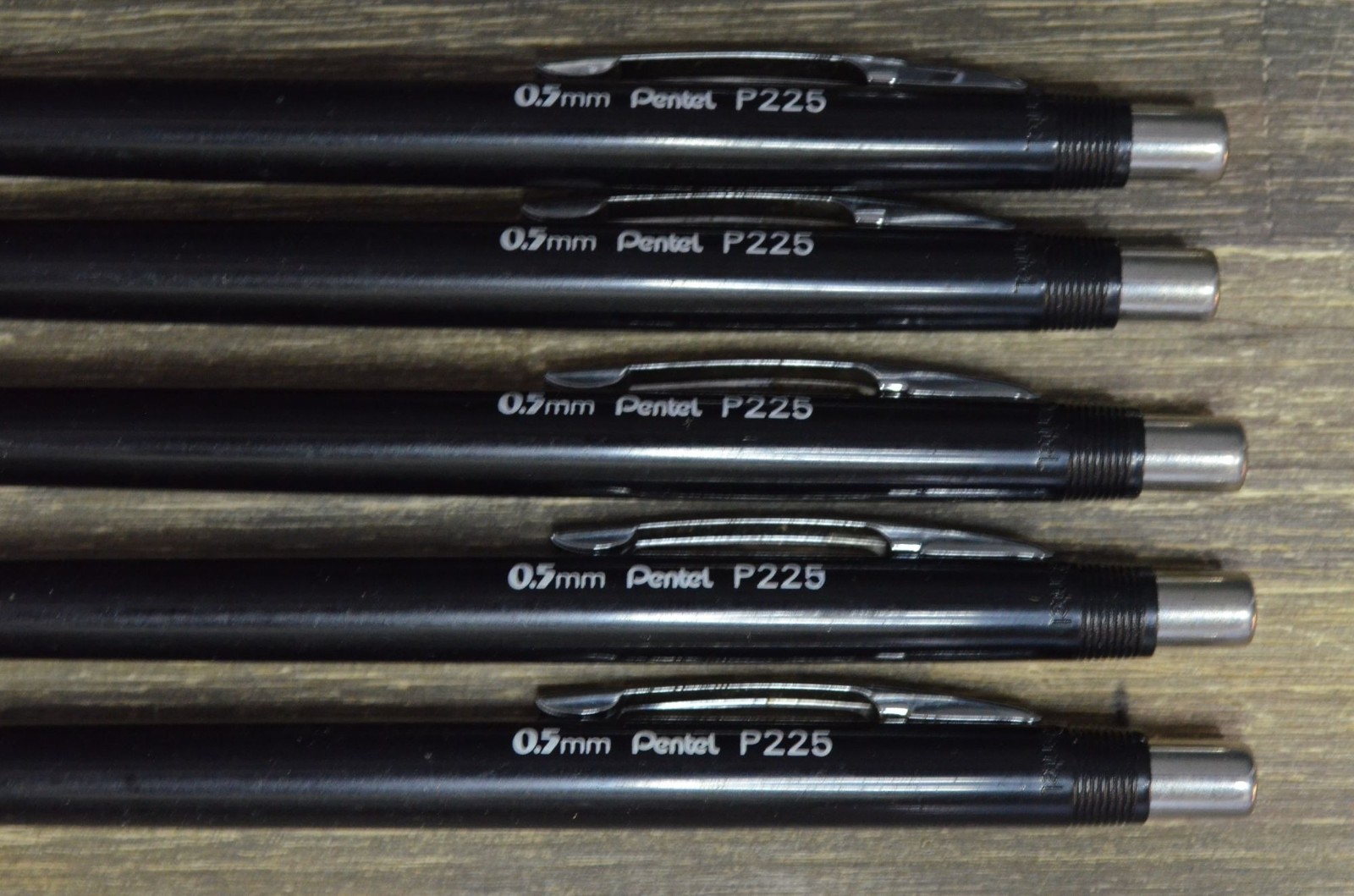 Vintage Pentel Mechanical Pencil Lot 225 205 Japan with (3) Pieces Scripto Lead
