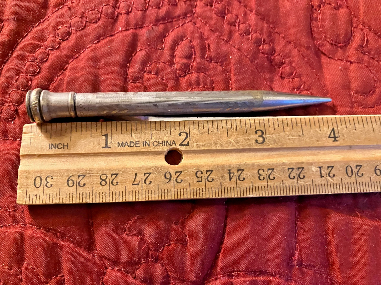 Wahl Eversharp Silver Plated Mechanical Pencil