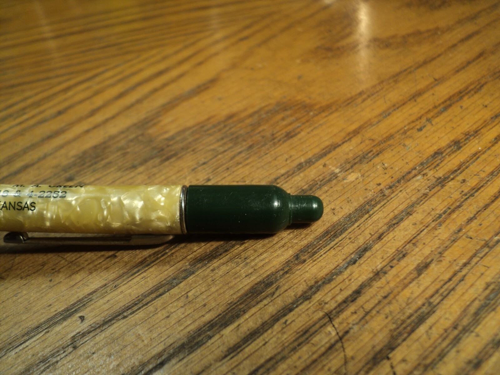 Vintage Autopoint Mechanical Pencil Northwest Oxy-Acetylene Linde Bottle Top D