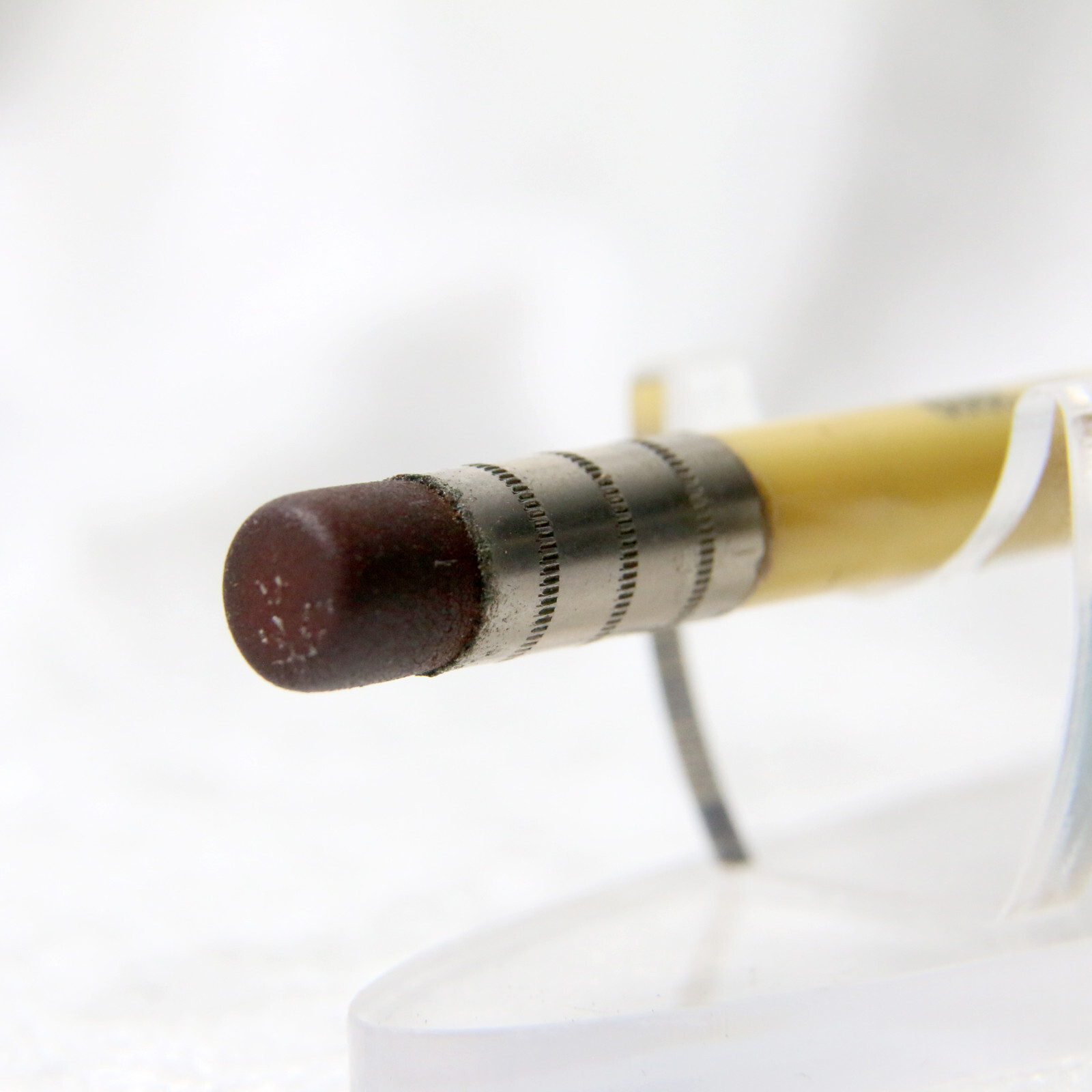 VTG 1930s Yellow Celluloid American Wiper Mills Kansas City MO Mechanical Pencil