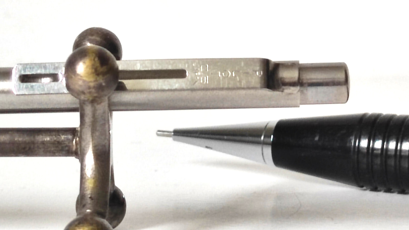 PILOT 0.5mm Set of 2,JAPAN Plastic&Thiny(5.5 mm) Metal Mechanical Pencils,1970’s