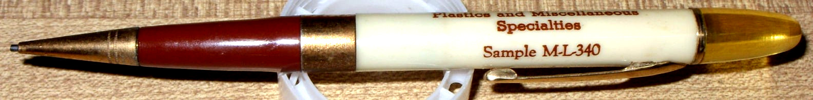 VINTAGE SALESMAN SAMPLE MECHANICAL ADVERTISING PENCIL FOR THOS. D. MURPHY CO.