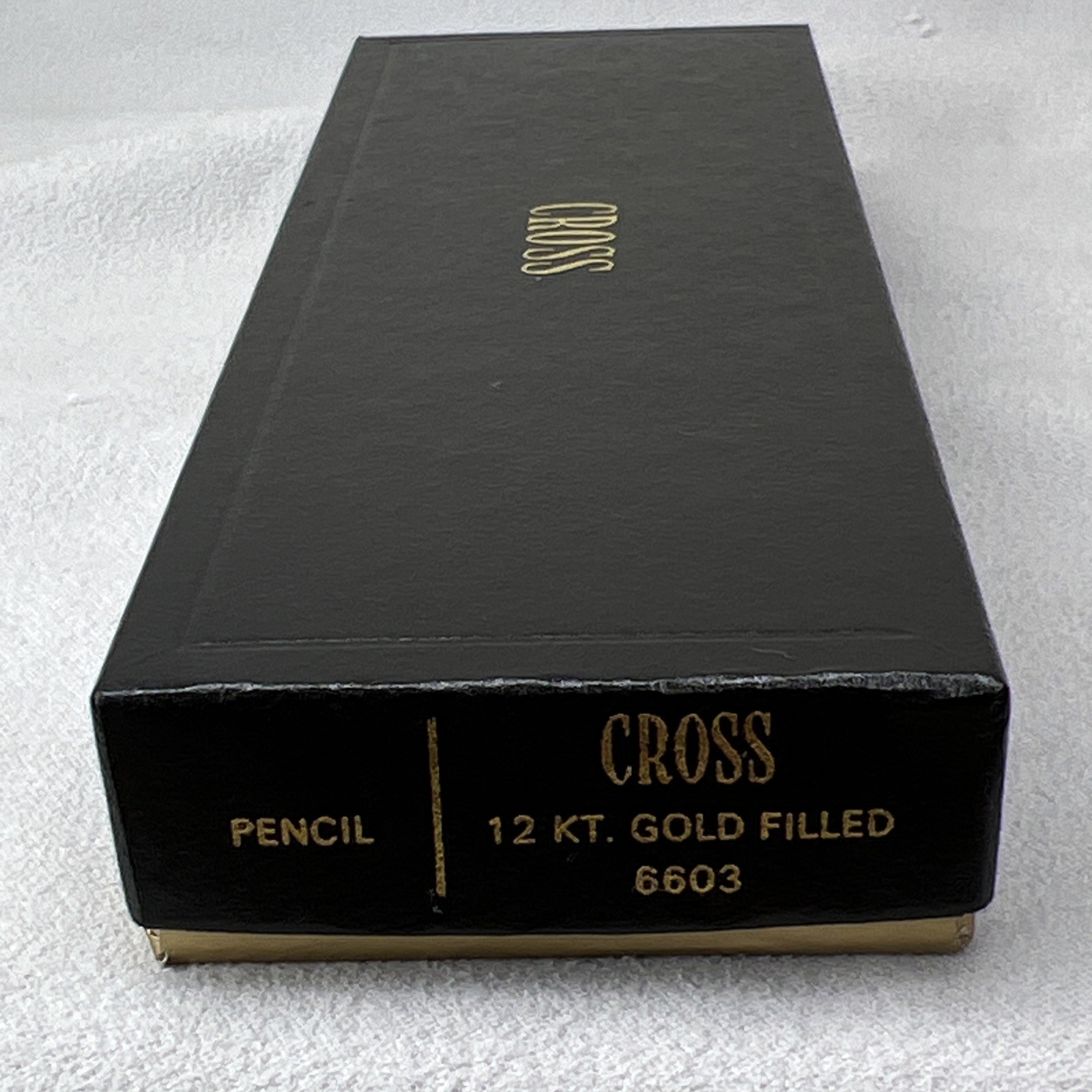 Cross 12K Gold Filled Pencil 6603 Writing Instrument Adjustable Desk Work Study
