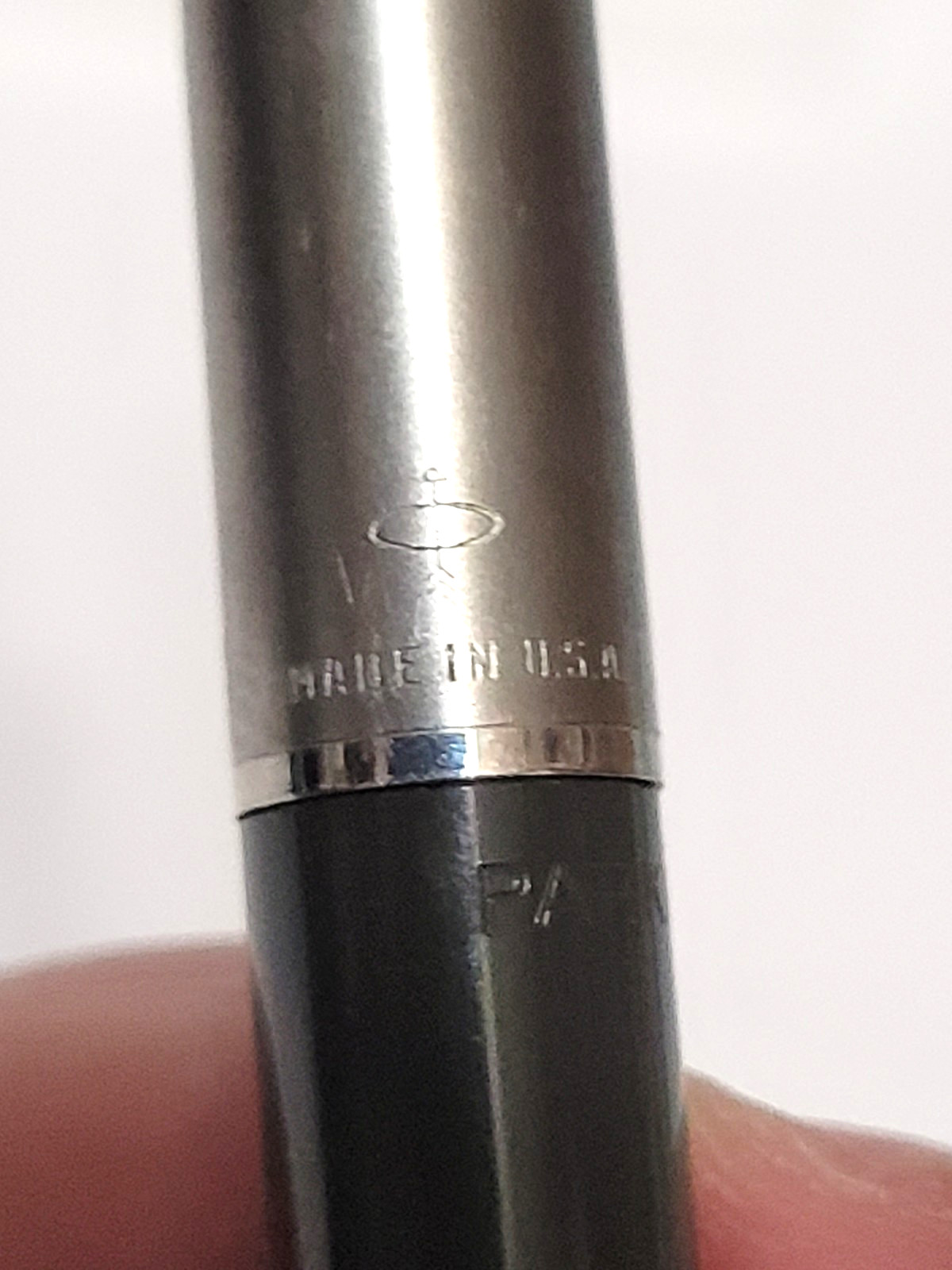 Vintage Dark Grey 5″ Parker Mechanical Pencil Made in USA, works just fine